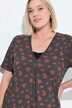 Pyjamas, V-udskæring, korte ærmer, capribukser
