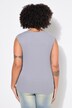 Ribshirt, slim fit, siersteentjes
