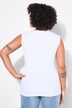 Ribshirt, slim fit, siersteentjes