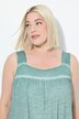 Cold-Dyed Sleeveless Jersey Dress