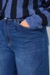 Ballonjeans, donker denim, high waist, 5-pocket