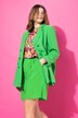 Linnenmix blazer, loose fit, dubbele rij knopen