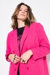 Linnenmix blazer, loose fit, dubbele rij knopen