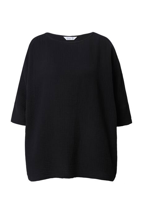 Halenka, oversize, mušelín, 3/4 rukávy