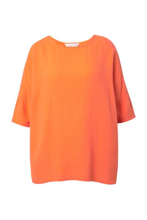 Halenka, oversize, mušelín, 3/4 rukávy
