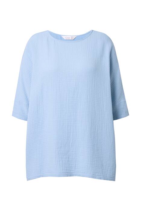 Halenka, oversize, mušelín, 3/4 rukávy