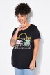 T-shirt motif sac à main, coupe évasée