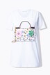 T-shirt, A-lijn, zakmotief
