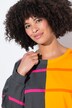 Mikina, oversize, pruhy