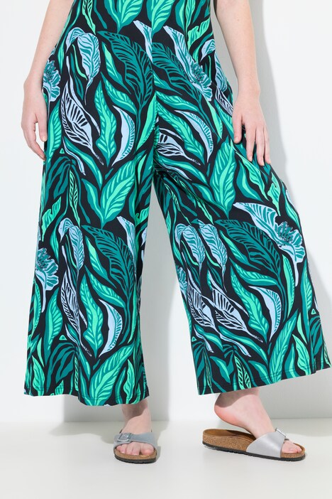 Jersey jumpsuit, jungle, bindbandjes, biologisch katoen