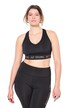 Sportovní bustier, měkké košíčky, pás pod prsy