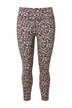 Sportovní kalhoty, délka ke kotníkům, leopardí vzor