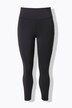 Leggings sportivi e lunghi fino al polpaccio con scritta leopardata