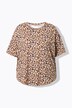 Leopard Print Get Strong Oversized Performance Tee