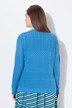 Cardigan, ajouré, col V, manches longues, coton bio