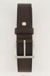 MEN+ belte, lærutseende, 4 cm bredt, metallås, opptil str. 170 cm