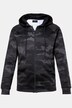 Veste de survêtement en molleton JAY-PI, avec capuche et motif camouflage, collection Fitness – jusqu'au 7 XL