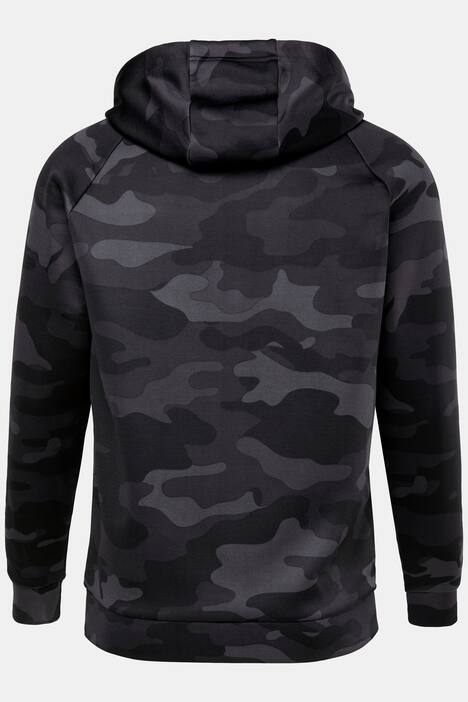 Veste de survêtement en molleton JAY-PI, avec capuche et motif camouflage, collection Fitness – jusqu'au 7 XL