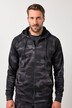 Veste de survêtement en molleton JAY-PI, avec capuche et motif camouflage, collection Fitness – jusqu'au 7 XL