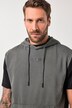 JAY-PI Sweatshirt, Bauchfit, Fitness, Sweat, Kapuze, ärmellos, Vintage Lookbis 7 XL