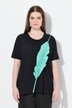 Eco Cotton 3D Leaf Motif Short Sleeve Tee