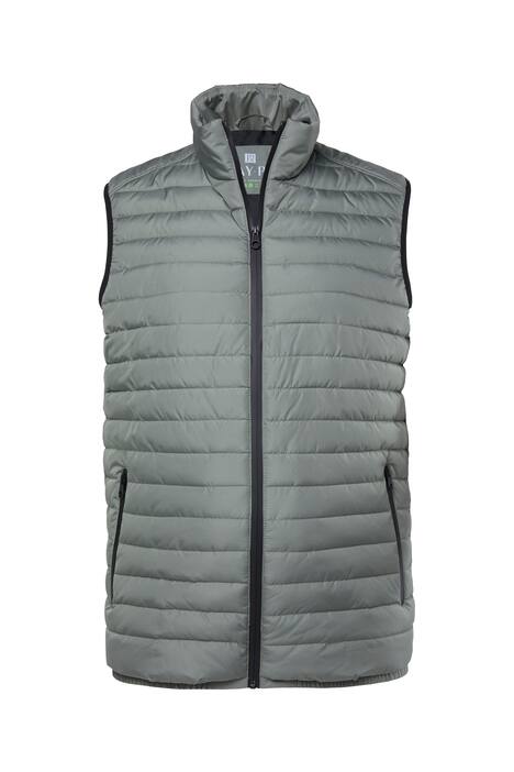 Lehce prošívaná vesta JAY-PI, břišní střih, kolekce outdoor, do 8XL