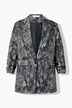 Blazer dal taglio comodo con fantasia leopardata