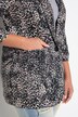 Blazer dal taglio comodo con fantasia leopardata