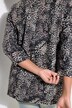 Blazer dal taglio comodo con fantasia leopardata