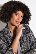Blazer dal taglio comodo con fantasia leopardata