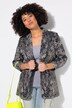 Blazer dal taglio comodo con fantasia leopardata