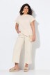 Jupe-culotte en jean. Coton bio non teinté. Jambe large