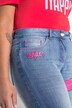 7/8-lange keans Claire, kvinde-print, 5 lommer