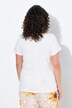 T-shirt en coton bio. Col rond et manches courtes. Motifs brodés