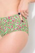 Bikiny kalhotky, nohavička, leopardí potisk, vysoký pas