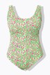 Costume da bagno con coppe morbide e design leopardato