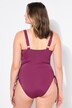 Costume da bagno con coppe morbide e arricciature laterali