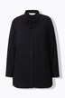 Blouse, A-lijn, mousseline, siernaden