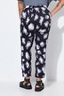 Pantaloni sportivi dal taglio ampio con stampa leopardata e texture