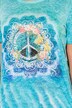 T-paita, A-linjainen, Peace Mandala -painatus