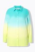 Blouse, oversized, mousseline, kleurverloop
