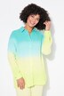Blouse, oversized, mousseline, kleurverloop
