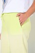 Pantaloni dal taglio dritto in mussola con gradiente di colore
