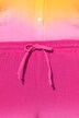 Pantaloni dal taglio dritto in mussola con gradiente di colore