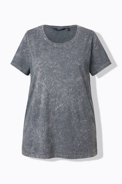 T-Shirt, Vintage-Waschung, Classic, Ziernieten