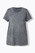 Camiseta, lavado vintage, clásica, remaches decorativos