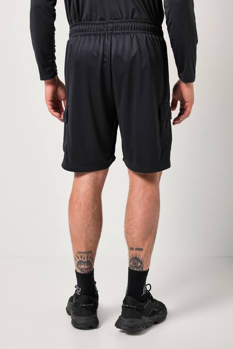 JAY-PI Funktions-Bermuda, Fitness, atmungsaktiv, Cargotaschen, Smartphonetasche, bis 7 XL