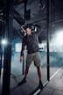 JAY-PI Funktions-Bermuda, Fitness, atmungsaktiv, Cargotaschen, Smartphonetasche, bis 7 XL
