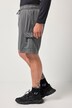 JAY-PI Funktions-Bermuda, Fitness, atmungsaktiv, Cargotaschen, Smartphonetasche, bis 7 XL