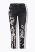 Jeans, slim fit, print op de voorkant, 5-pocket